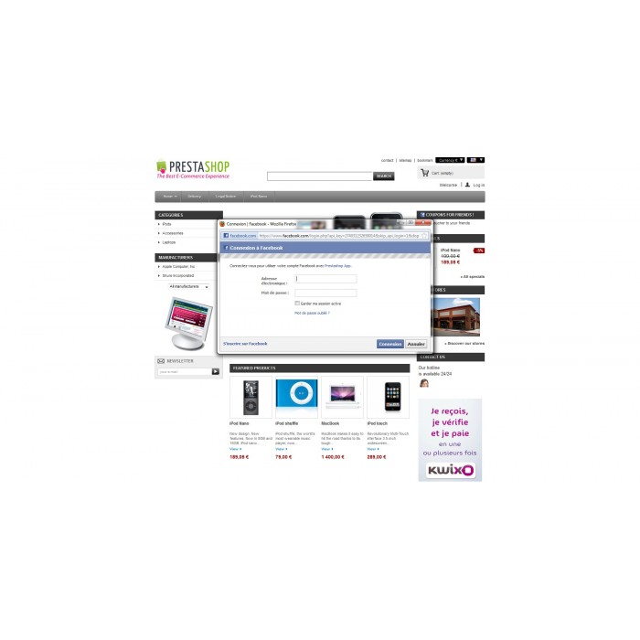 Facebook coupon shop ca