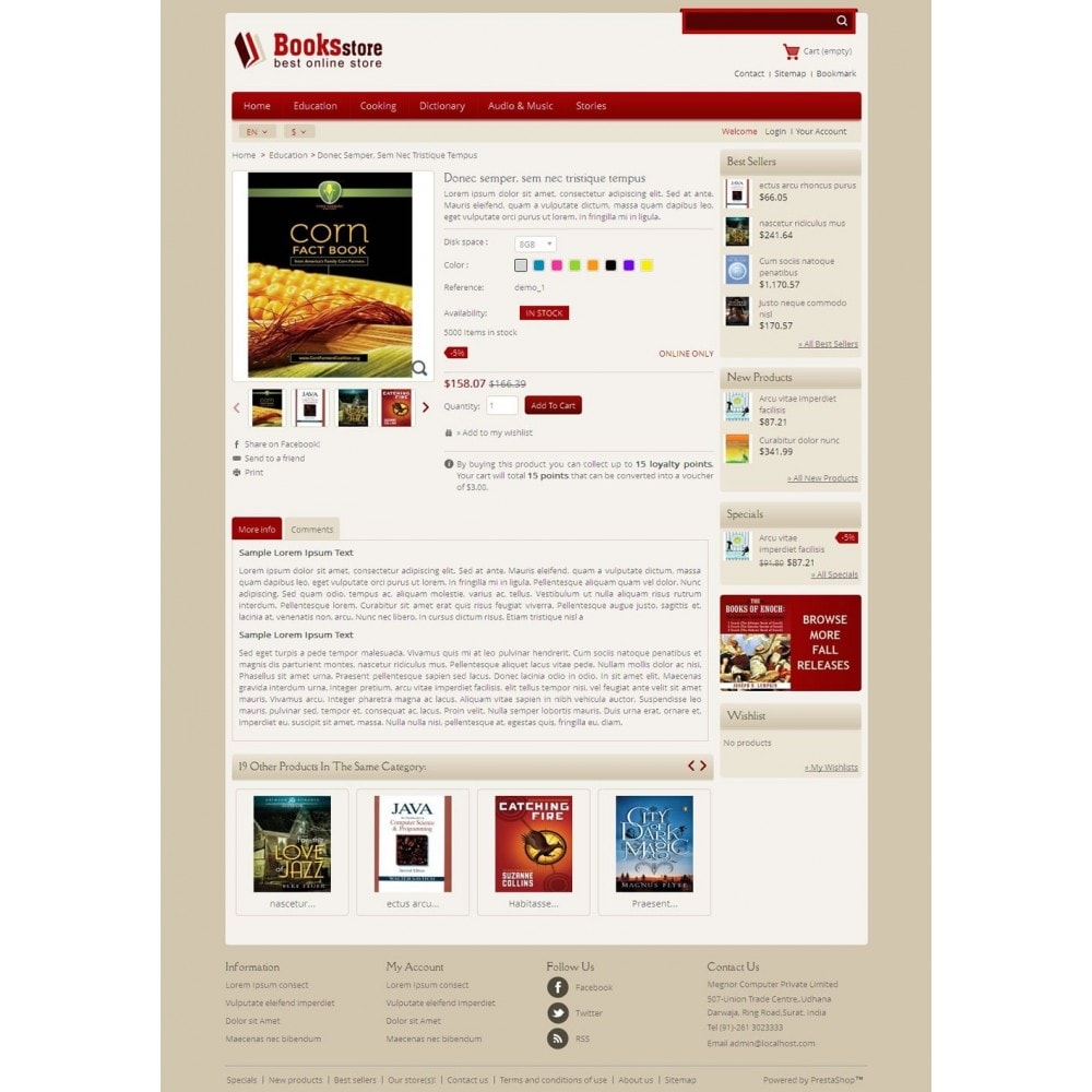 Online book stores
