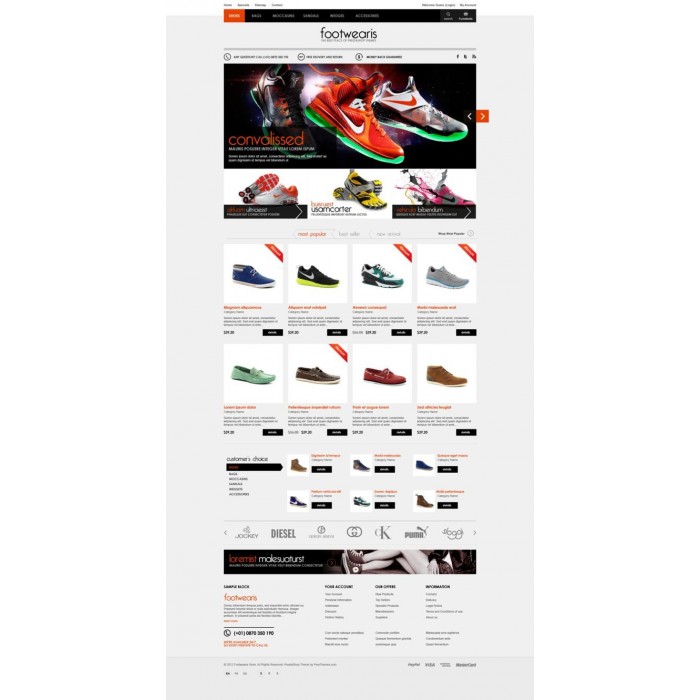 Fashion Shoes Theme - ET Shoes - PrestaShop Addons