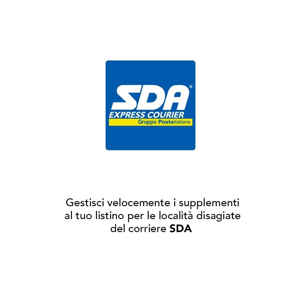 SDA con supporto localitá disagiate - PrestaShop Addons