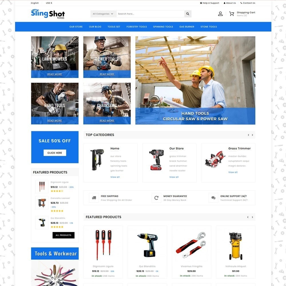 The Tool Store >> Slinshot The Tool Store Template The Tool Store >> Slinshot The Tool Store Template