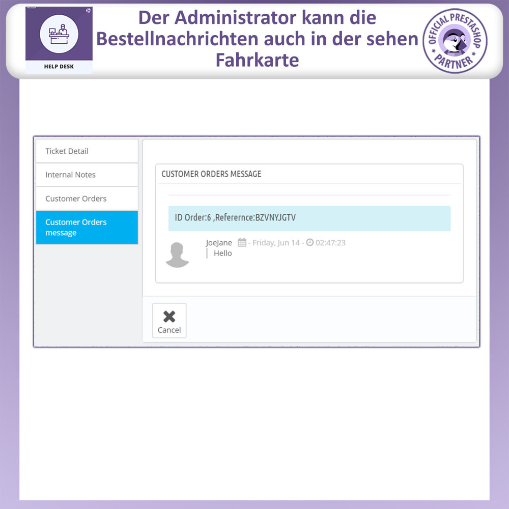 Helpdesk Kundensupport Verwaltungssystem Module Prestashop Addons