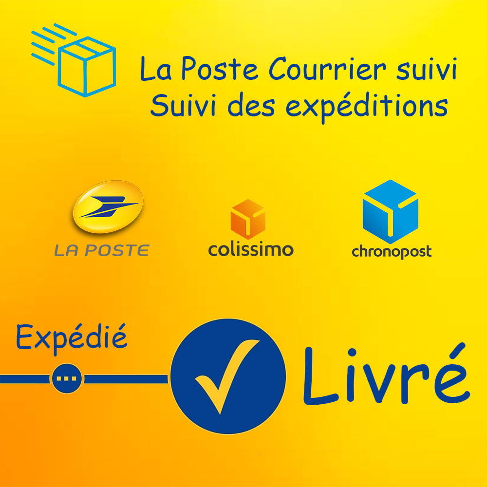 La Poste  Suivi  automatique de vos commandes  PrestaShop 