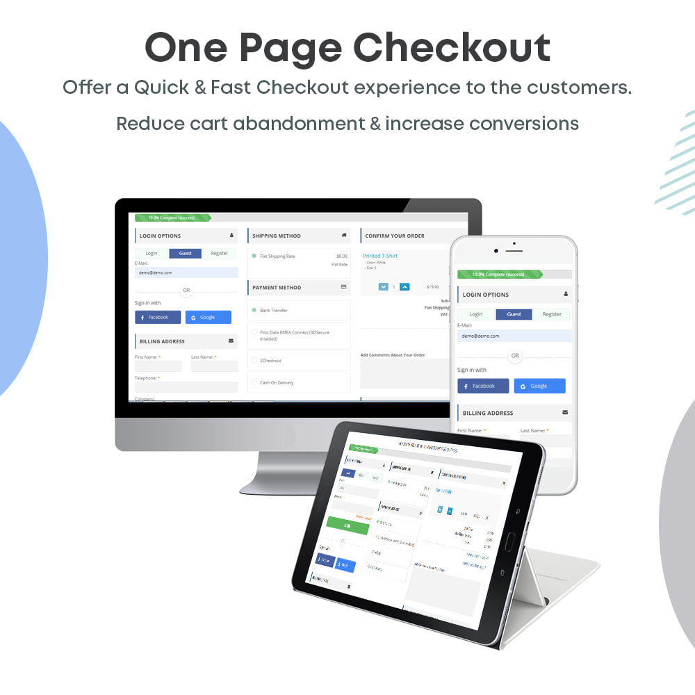 Componente aggiuntivo Prestashop Fast Checkout