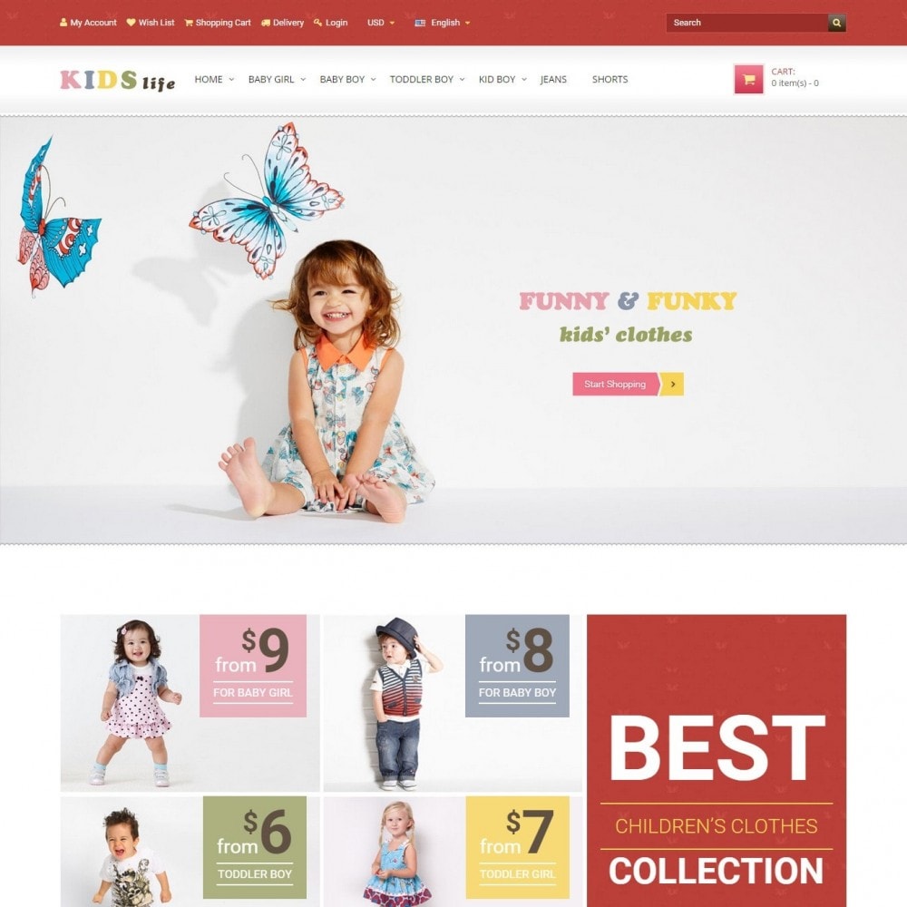 popular children's clothing stores