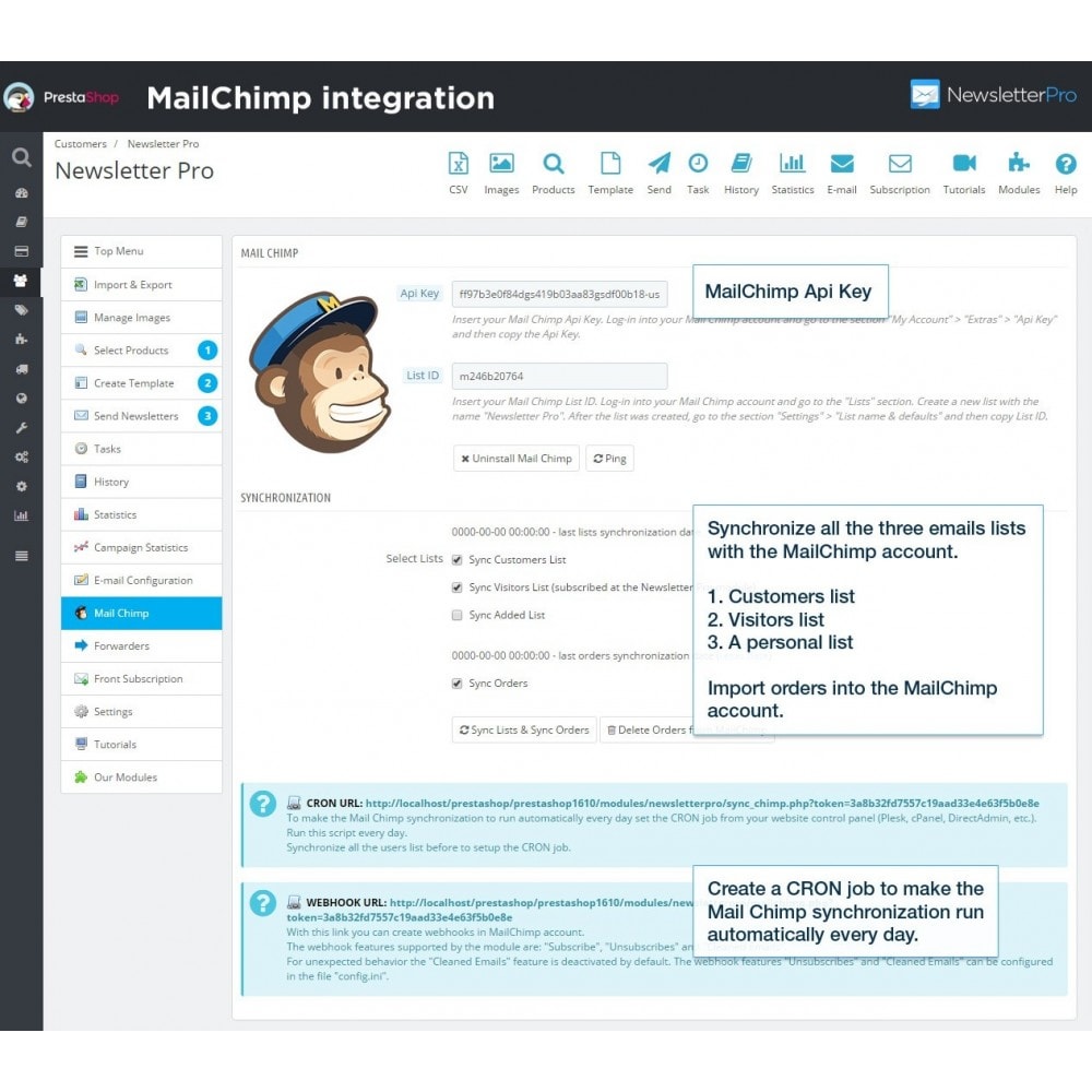 newsletter pro module create newsletter