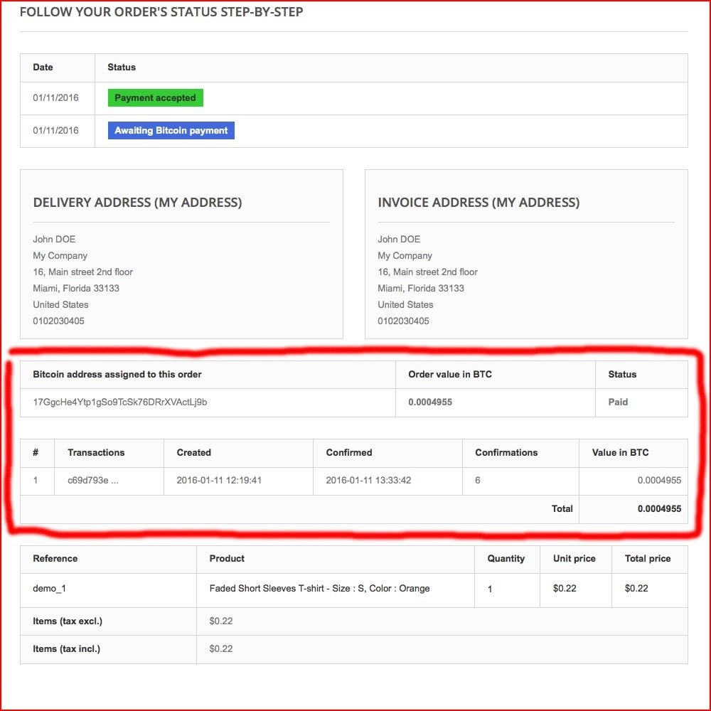 Blockchain Receive Bitcoin Payments Api V2 Modul - 