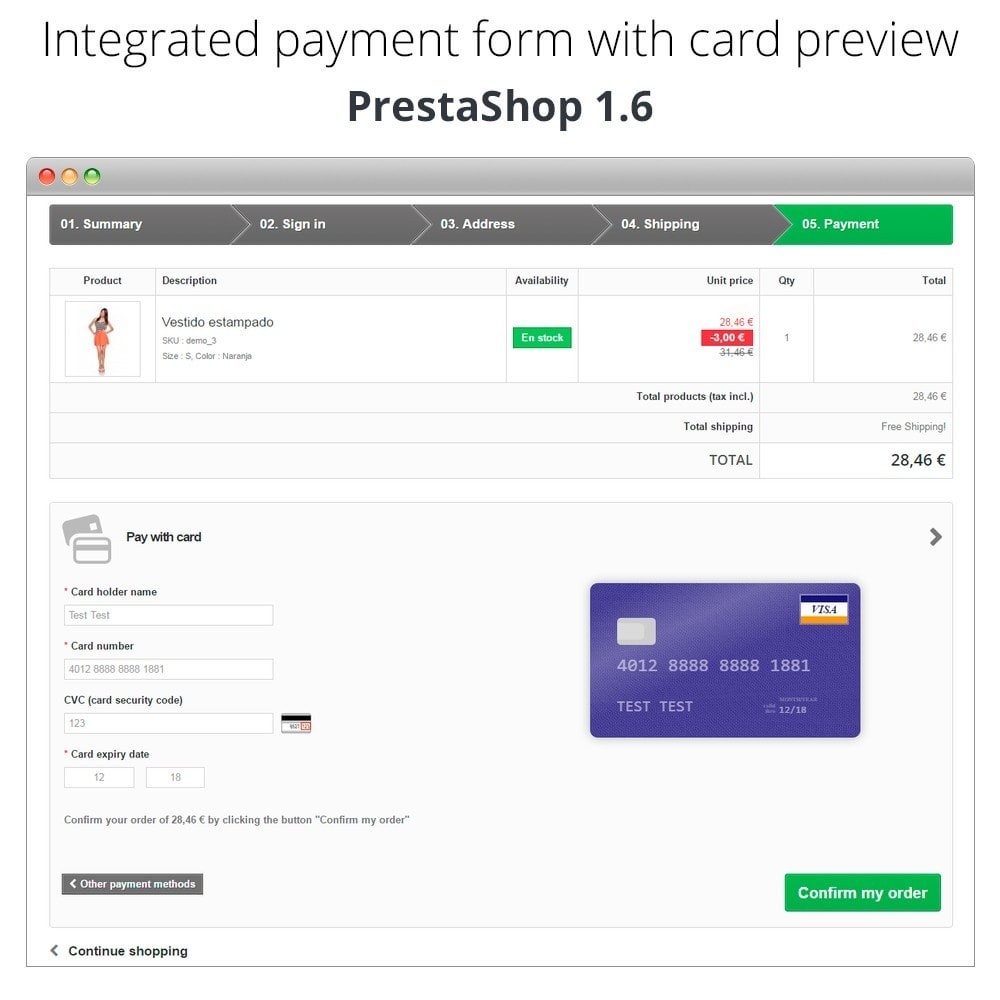 module - Point of Sale (POS) - Manual Credit Card Processing - Offline payment
