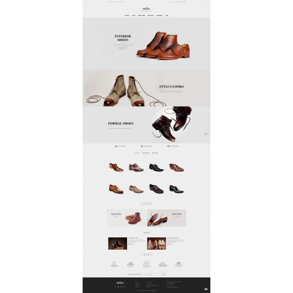 Mochi Shoes Store - PrestaShop Addons