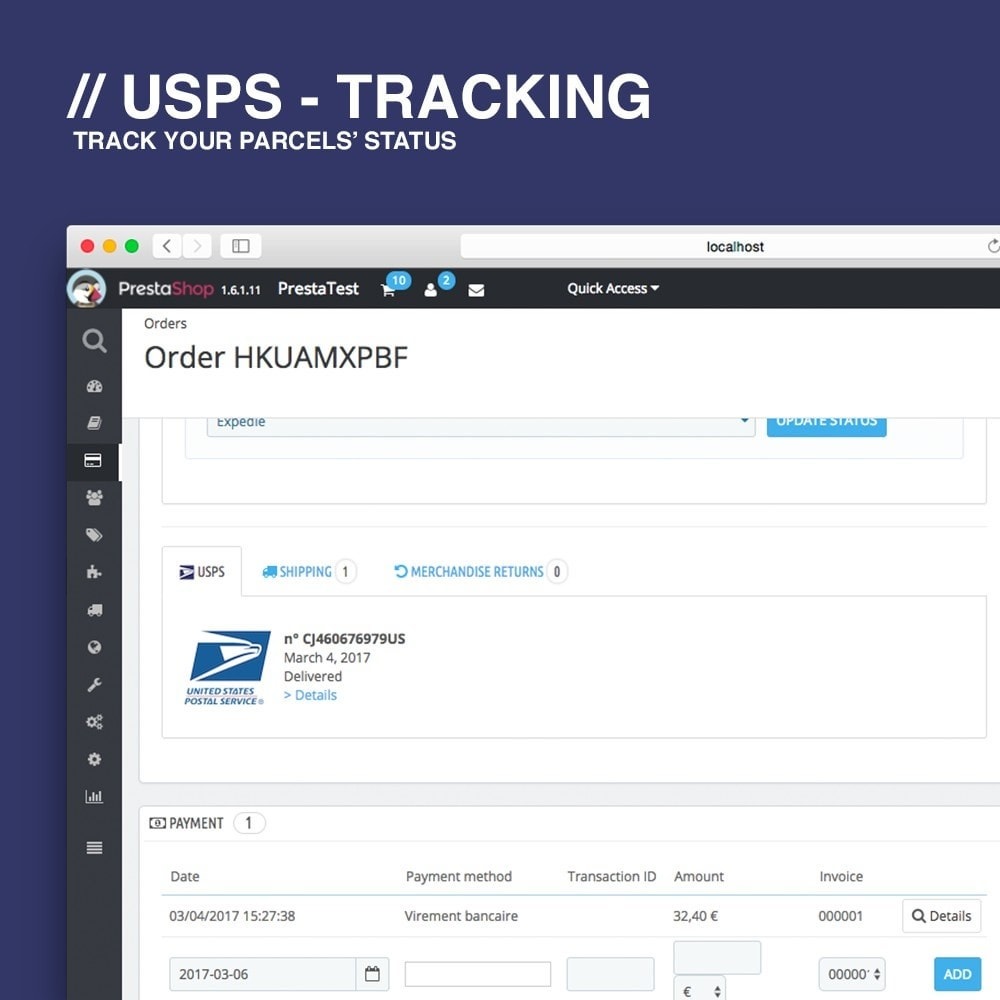 usps delivery status usps delivery status