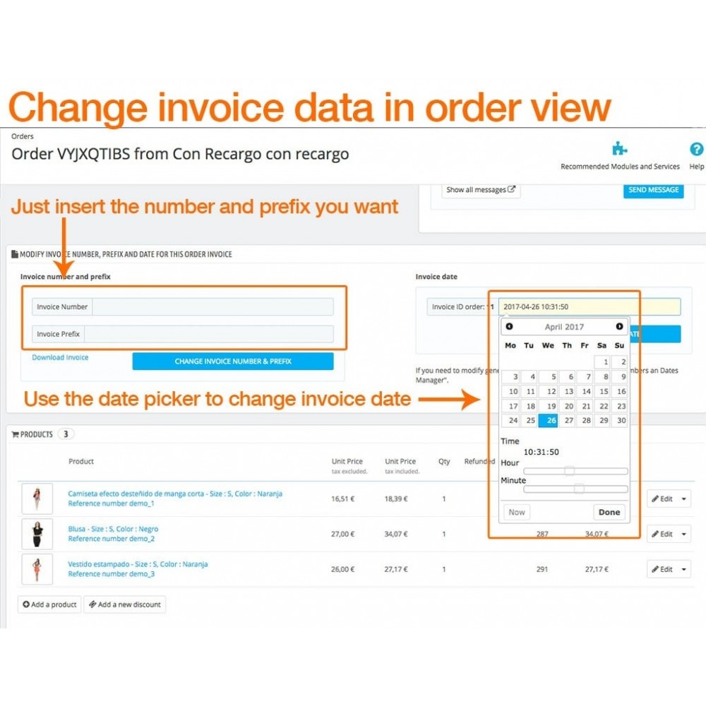simple invoicing number convention